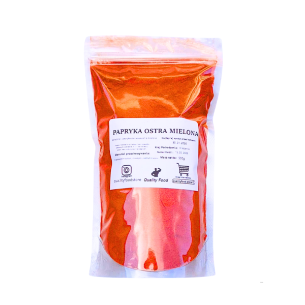 Papryka ostra mielona Papryka ostra mielona 500g