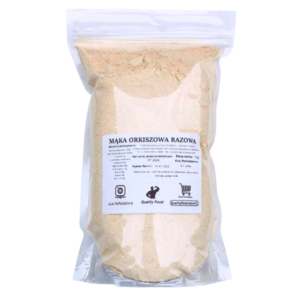 Mąka oekiszowa razowa Mąka orkiszowa razowa 1kg
