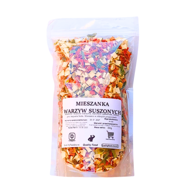 mieszanka warzyw suszonych Mieszanka warzyw suszonych 250g